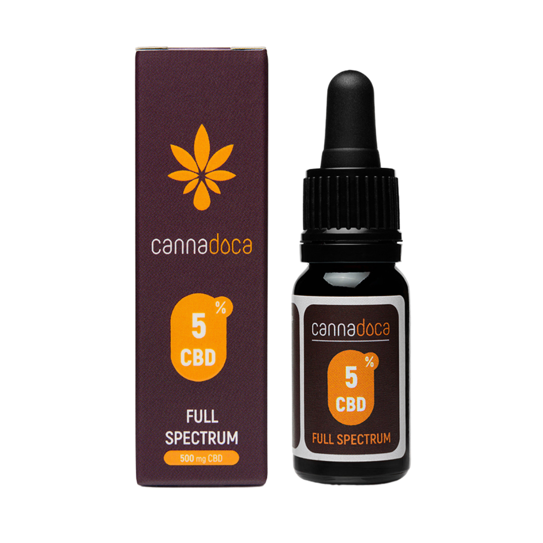 Cannadoca olaj 5% 10ml.