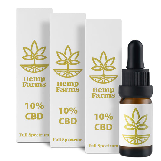 Olaj Hemp Farms Combo 10%+10%+10% 30ml. Full Spectrum