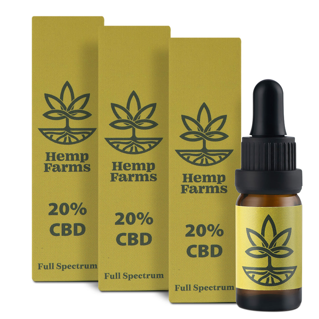 Olaj Hemp Farms Combo 20%+20%+20% 30ml. Full Spectrum