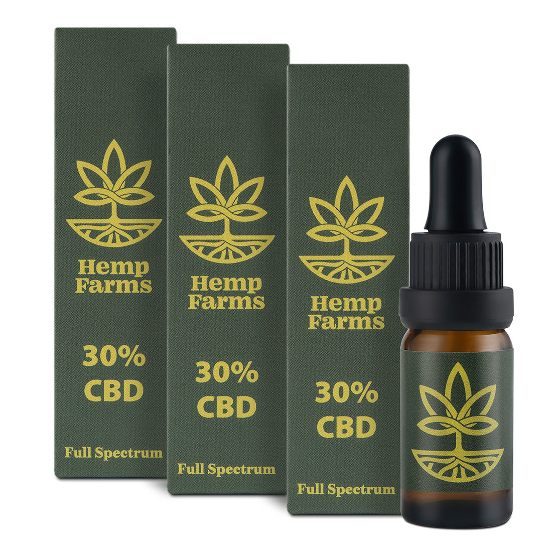 Olaj Hemp Farms Combo 30%+30%+30% 30ml. Full Spectrum