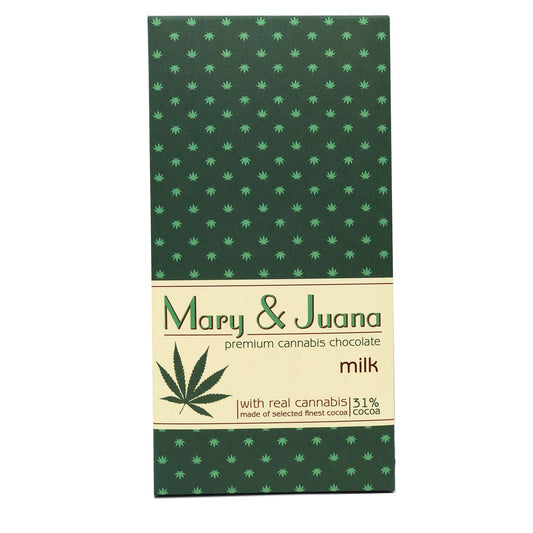 Mary & Juana prémium kannabisz tejcsokoládé